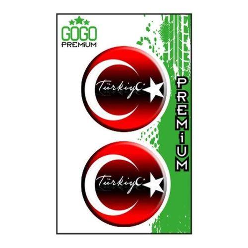 SEVGENT Bayrak 4 (5X5 Cm) İkili Damla Etiket