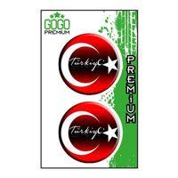 SEVGENT Bayrak 4 (5X5 Cm) İkili Damla Etiket