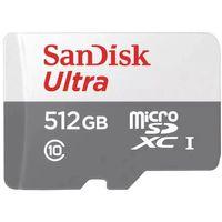 512GB SANDISK ULTRA MICROSD 100MB/S SDSQUNR-512G-GN3MN
