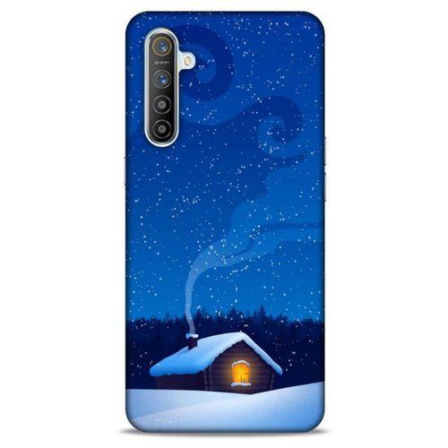 Oppo Realme XT Kılıf Snowix (21) Koruyucu Kapak Parliement Mavi