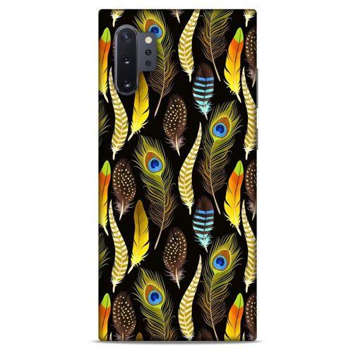 Samsung Galaxy Note 10 Plus Kılıf Desenli Özel Seri Tüyler (7) Telefon Kılıfı