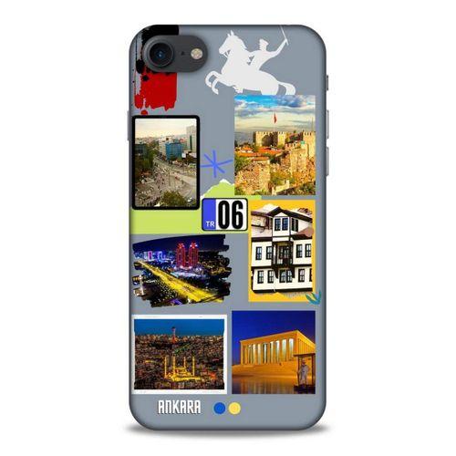 Lopard Apple Iphone 8 Uyumlu Kılıf Şehirli ※ (6) Ankara Silikon Kılıf