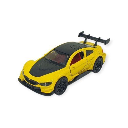 Çek Bırak Metal Arabalar 12 cm - 3671C - Sarı