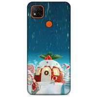 Xiaomi Redmi 9C Kılıf Snowix (14) Lansman Kılıf Beyaz Kırmızı