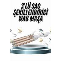 Wag Maşa Profesyonel Saç Şekillendirici İyon Özellikli Isı Kademeli