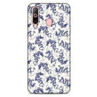 Samsung Galaxy A60 Kılıf Japonya (30) Silicone Case Japonya Ejderha Efsanesi