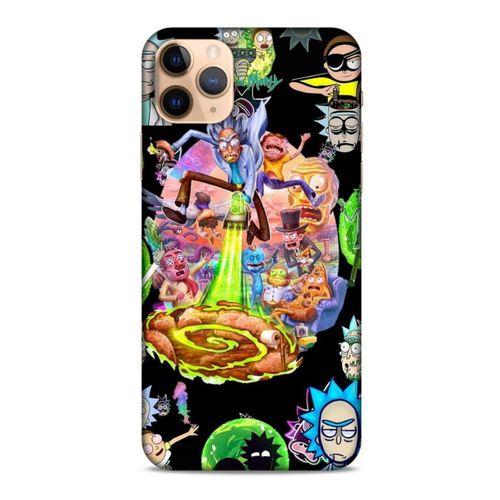 Apple Iphone 11 Pro Uyumlu Kılıf Rick And Morty (39) Liquid Crystal Kılıf Shadow Council