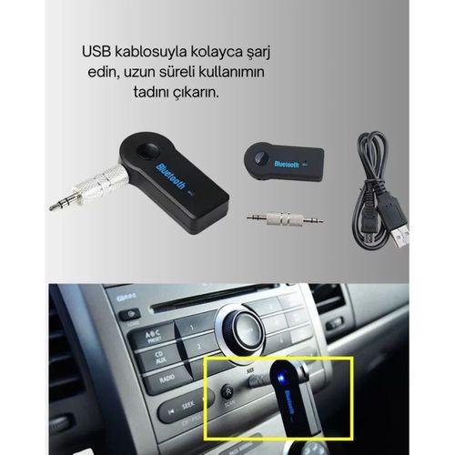 Taşınabilir Bluetooth Aux Araç Müzik Ve Konuşma Kiti