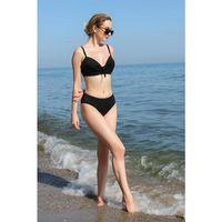 Kadın İçi Boş Fiyonklu Kaplı Siyah Alt Üst Bikini Takım