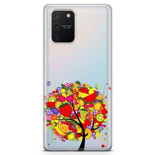 Samsung Galaxy A91 Kılıf Meyve Bahçeleri Arka Kapak Koruma Desenli Full Koruyucu