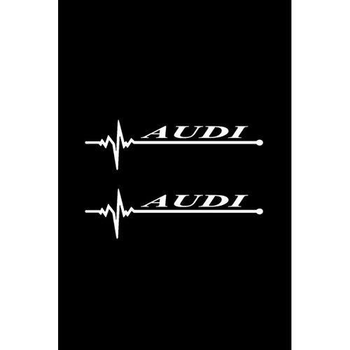 Nabız Ritm Oto Cam Sticker Audı 30 X 8 CM