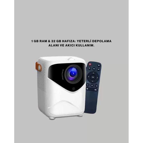 Çoklu Giriş Destekli Projektör – Hdmı, Usb Ve Kulaklık Bağlantı Seçenekleriyle Geniş Uyumluluk