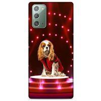 Samsung Galaxy Note 20 Kılıf Köpek Kıyafetleri (38) Neo Hybrid Kılıf King Charles Yelek