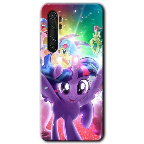 Potkal Hediye Fabrikası Xiaomi Mi Note 10 Lite Kılıf HD Desen Baskılı Arka Kapak - Pony