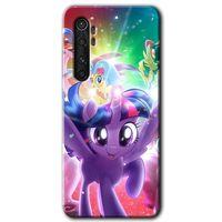 Potkal Hediye Fabrikası Xiaomi Mi Note 10 Lite Kılıf HD Desen Baskılı Arka Kapak - Pony