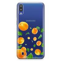 Samsung Galaxy M10 Kılıf Kayısılar Arka Kapak Koruma Desenli Full Koruyucu