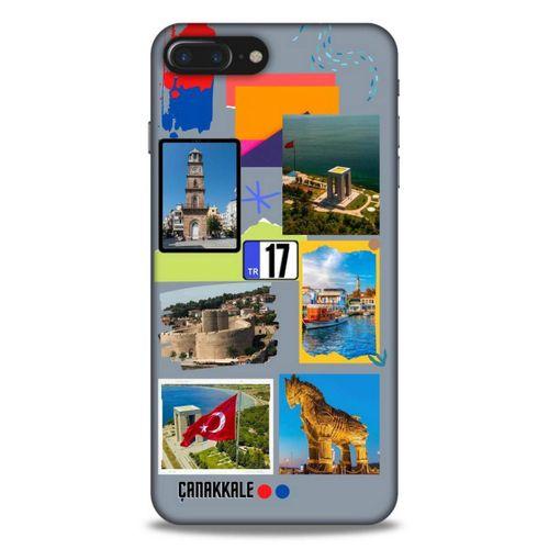 Lopard Apple Iphone 7 Plus Uyumlu Kılıf Şehirli ※ (17) Çanakkale Tasarım Kılıf