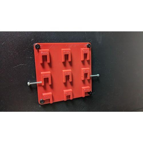 IKEA SKADIS VESA Pegboard 100mm Monitör Montajı (Bu ürün Sadece Plastik parçadır - Almadan Önce Soru Sorabilirsiniz)