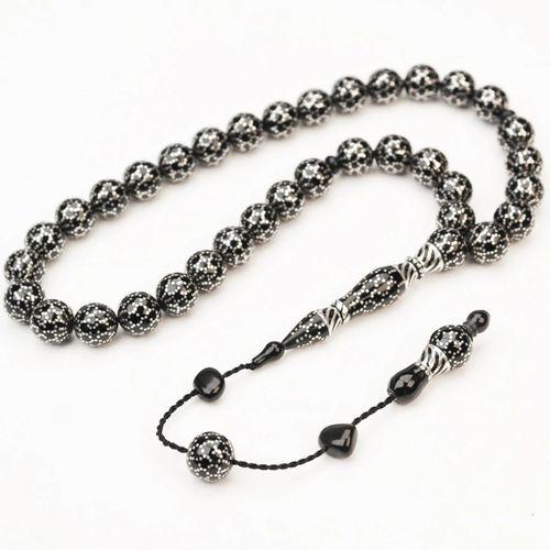 Oltu Taşı Küre Kesim Petek İşleme Oltu Taşı Tespih