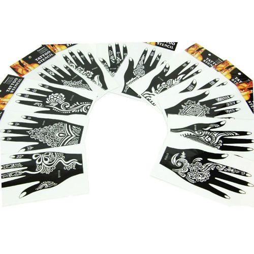 El Kına Kalıbı 12'li Set