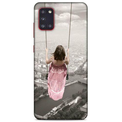 Lopard Samsung Galaxy A31 Uyumlu Kılıf Manipülasyon ☻ (22) Tam Koruma Kılıfı Desenli