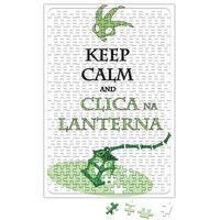 Keep Calm Clica Na Lanterna Puzzle 240 Parça Yapboz