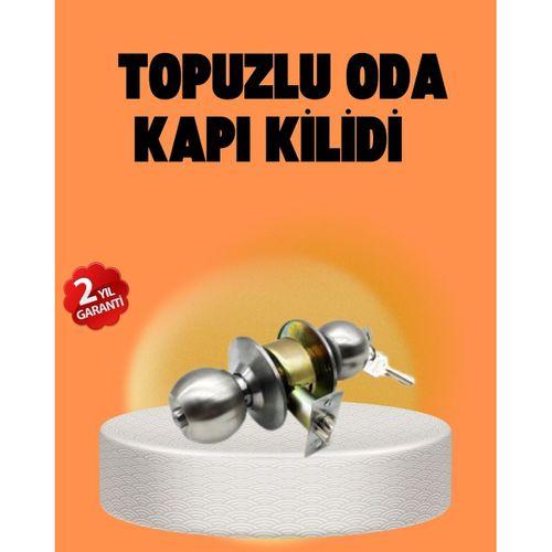 Mat Renk Topuzlu Kapı Kilidi – Giriş Tipi