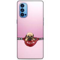 Oppo Reno 4 Pro Kılıf Köpek Kıyafetleri (5) Koruma Kabı Yavru Pug Çanta