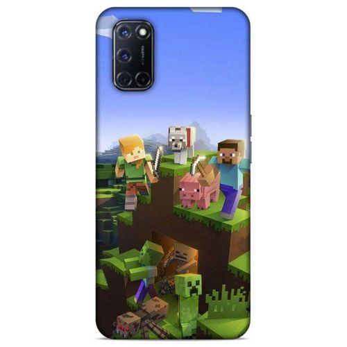 Lopard Oppo A52 Uyumlu Kılıf PiXel (29) Arka Koruma Kılıfı Tüm Karakterler