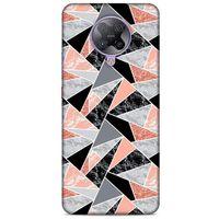 Mermer Desenli (32) Tema Soft Silikon Kılıf Bakır rengi Xiaomi Poco F2 Pro Kılıf