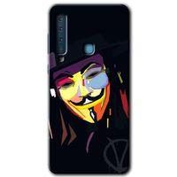 Potkal Hediye Fabrikası Samsung Galaxy A9 2018 Kılıf HD Desen Baskılı Arka Kapak - Vendetta