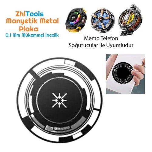 Zhltools Manyetik Metal Halka - Memo Telefon Soğutucu Uyumlu CX07-CX08 ve Manyetik Tüm modeller
