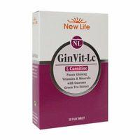 NewLife New Life GinVit-Lc L- Carnitine 30 Film Tablet 7640128140993