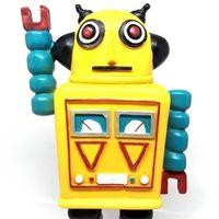 Decotown Nostaljik Sevimli Uzaylı Robot Şeklinde Figür Biblo