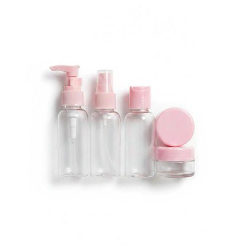 Taşınabilir 5’li Seyahat Kozmetik Şişe Seti 30 Ml Sızdırmaz