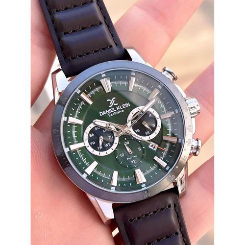 Daniel Klein Deri Kordon İç Kadran Fonksiyonları Aktif 3 Atm Suya Dayanıklı Erkek Kol Saati E14006-4