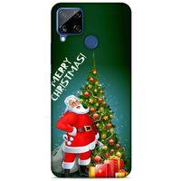 Yılbaşı Süsleri 01 Oppo Realme C15 Kılıf Silikon Kapak