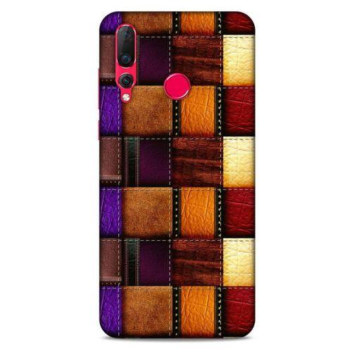 Lopard Huawei P Smart Z Uyumlu Kılıf Patchwork (44) Tough Armor Kılıf