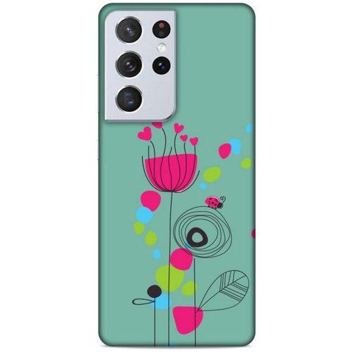 Lopard Samsung Galaxy S21 Ultra Uyumlu Kılıf Botanix (100) Shockproof Kılıf