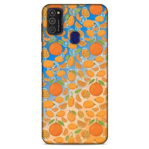 Frutix Kumkuat 02 Samsung Galaxy M21 Kılıf Desenli Silikon