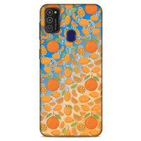 Frutix Kumkuat 02 Samsung Galaxy M21 Kılıf Desenli Silikon