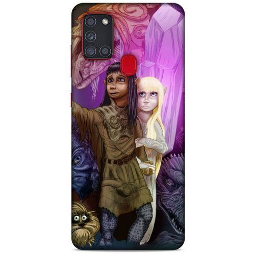 Samsung Galaxy A21s Uyumlu Kılıf The Dark Crystal (46) Core Armor Kılıf The Ritual-Master