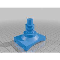 100mm Oluk Güneş Paneli Desteği 3D Baskı (Bu ürün Sadece Plastik parçadır - Almadan Önce Soru Sorabilirsiniz)