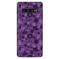 Samsung Galaxy S10 Uyumlu Kılıf Mor Delisi (19) Kılıfları Cadı