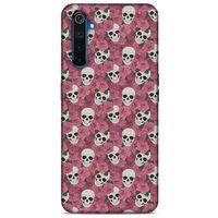 Realme 6 Uyumlu Kılıf Pembe Delisi (37) Silicone Cover İskelet