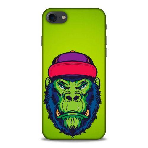 Lopard Apple Iphone 7 Uyumlu Kılıf Tattoo's (46) Core Armor Kılıf Maymun Dövmesi