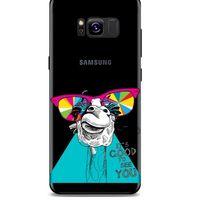 Zoologix (11) Samsung Galaxy S7 Edge Şeffaf Kılıf Silikon Desenli