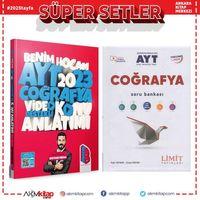 Benim Hocam 2023 AYT Coğrafya Konu ve Limit Soru Bankası Seti 2 Kitap