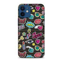 Pop Culture Siyah Apple iPhone 12 Mini Kılıf