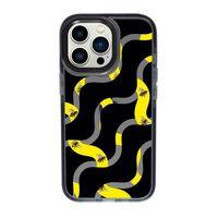 iPhone 13 Pro Wavy Bee Candy Bumper Darbe Emci Silikonlu Telefon Kılıfı